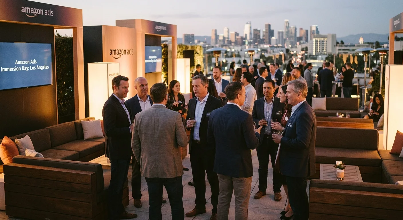 Amazon Ads Immersion Day: Los Angeles — hospitality + reception